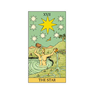 Card from After Tarot Deck