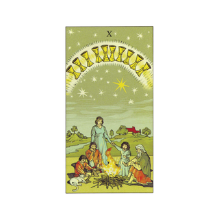 Card from the After Tarot Deck