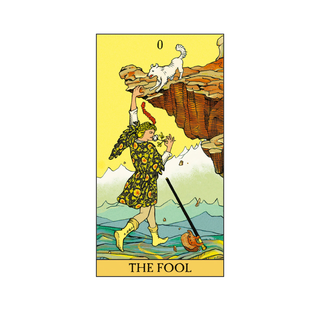 Card from After Tarot Deck