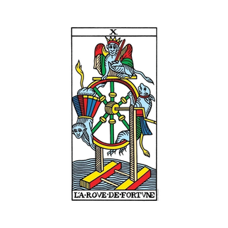 A card from the CBD Tarot de Marseille Deck