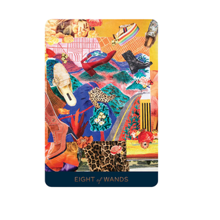 Card from Couture Tarot Deck and Guidebook