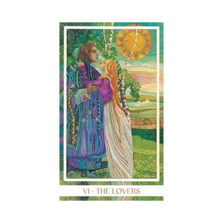 Card from the Crystal Tarot Deck