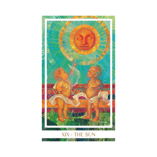 Card from the Crystal Tarot Deck