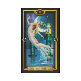 A card from the Easy Tarot Kit