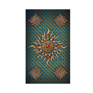 A card from the Easy Tarot Kit