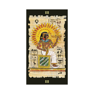 Card from Egyptian Tarot Deck