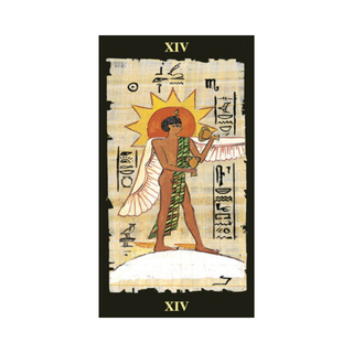 Card from Egyptian Tarot Deck