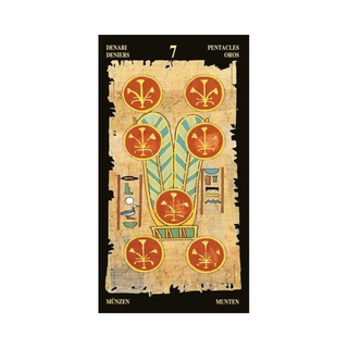 Card from Egyptian Tarot Deck
