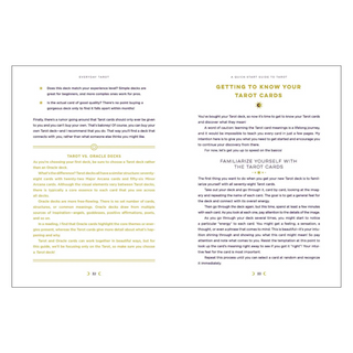 Everyday Tarot book pages