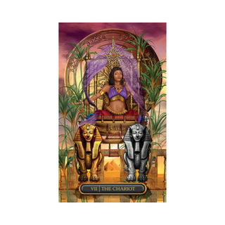Gilded Tarot Royale card