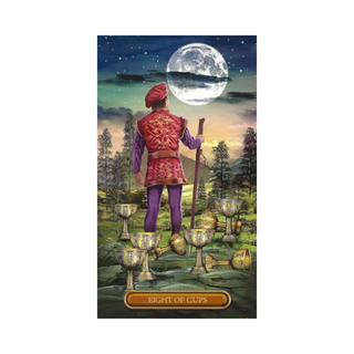 Gilded Tarot Royale card