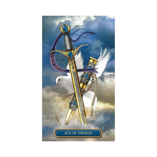 Gilded Tarot Royale card