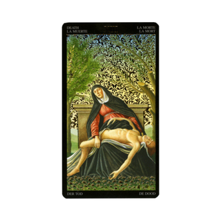 Card from Golden Botticelli Tarot Deck