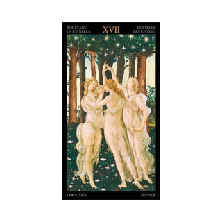 Card from Golden Botticelli Tarot Deck