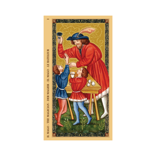 Card from Golden Tarot of the Renaissance Deck