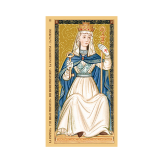 Card from Golden Tarot of the Renaissance Deck