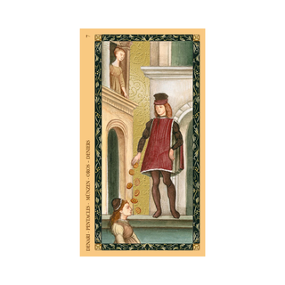 Card from Golden Tarot of the Renaissance Deck
