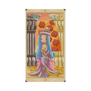 Card from the Happy Tarot Deck