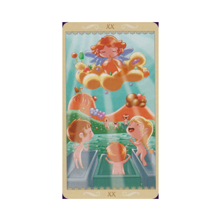 Card from the Happy Tarot Deck