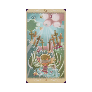 Card from the Happy Tarot Deck