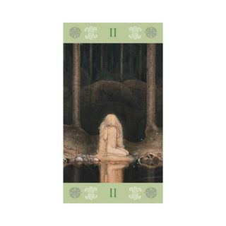 Card from John Bauer Tarot Deck
