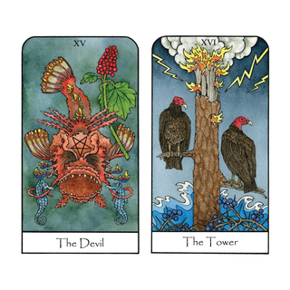Cards from the Nature Spirit Tarot Deck