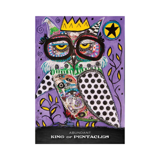 Page from Outsider Art Tarot Deck
