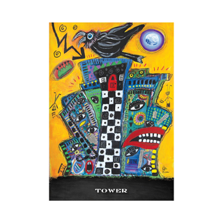 Page from Outsider Art Tarot Deck