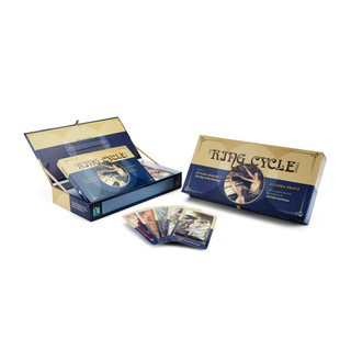 Card game box titled 'The Ring Cycle' with cards displayed on a white background