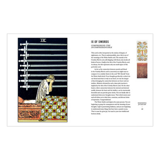 Page from the Tarot Basics book