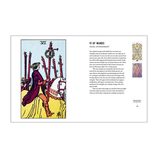 Page from the Tarot Basics book