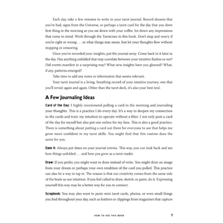 Page from Tarot: No Questions Asked