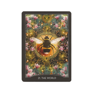 The World Card from The Guardian of the Night Tarot Deck