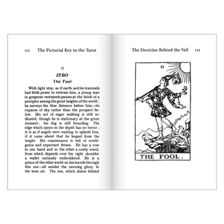 Page from The Pictorial Key To the Tarot Book