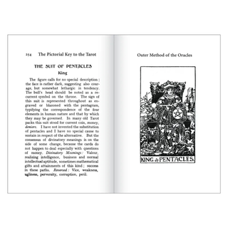 Page from The Pictorial Key To the Tarot Book