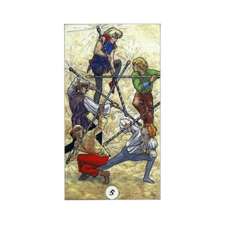 Card from the Robin Wood Tarot Deck