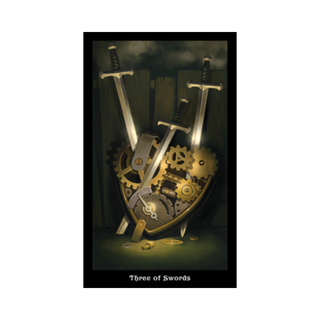 Card from the Steampunk Tarot Deck