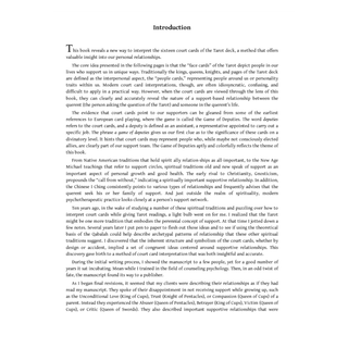 Page from The Tarot Court Cards book