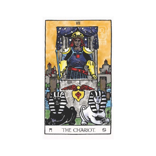 The Chariot from The Weiser Tarot Deck