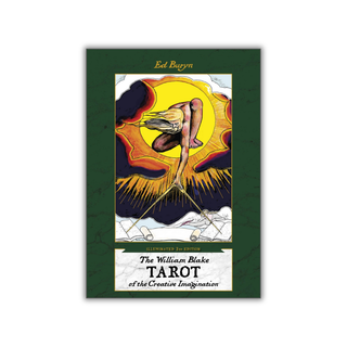 Book cover of 'The William Blake Tarot' with a colorful design on a white background